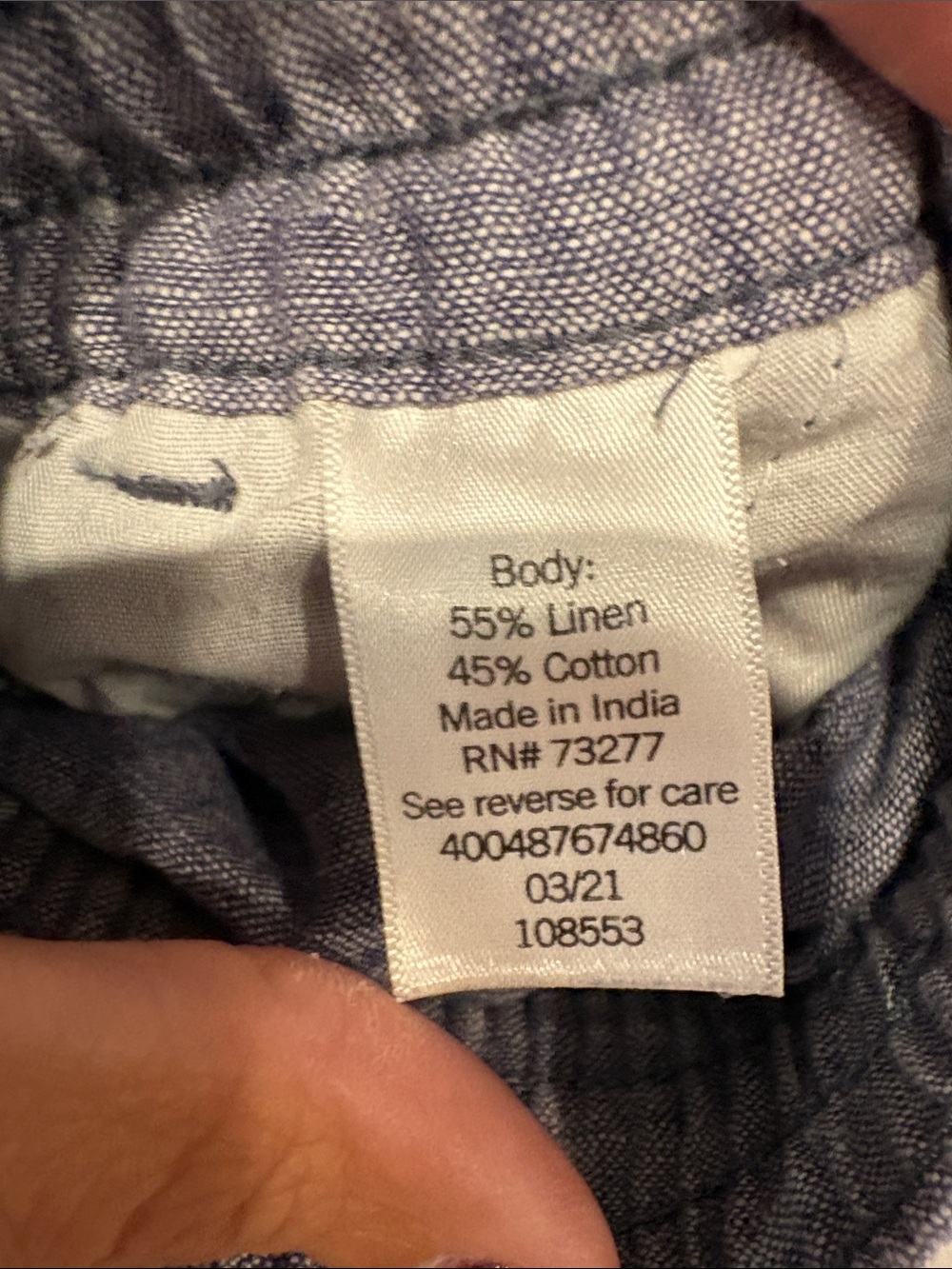 Sonoma linen pants - Picture 4 of 4